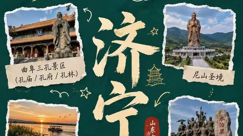 济宁儒风三日游!孔孟故里暑期研学避暑攻略