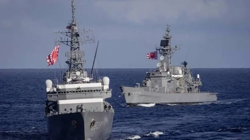 日本三艘巡船借口避风穿海峡,最近距离27海里,我方提出抗议,日方回绝交涉!