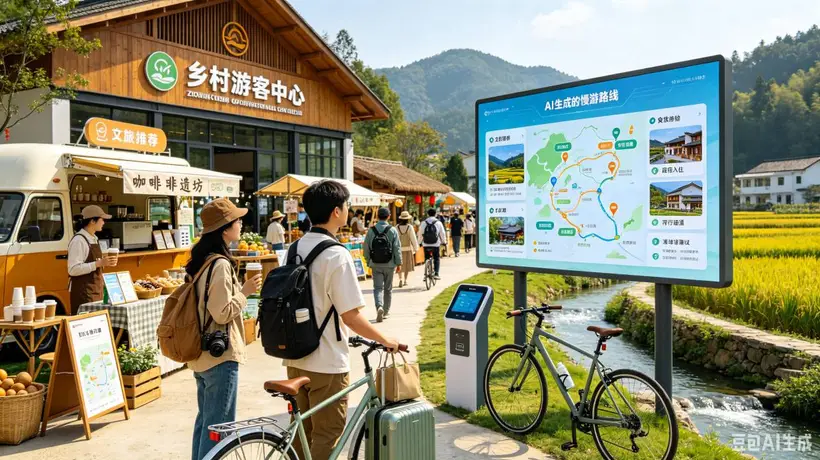 AI 伴游赋能奔县游,打造 Z 世代个性化慢充旅行体验
