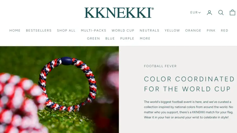 哈兰德同款头绳售罄,世界杯赛场内外催生多款爆款单品