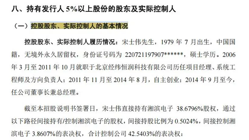 湘滨电子冲刺创业板:小米、奇瑞系资本押注,2025年主营业务毛利率出现下滑