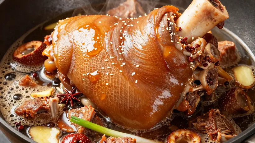 亲手参与做出软烂脱骨的红肘子 从选肉到火候的家常诀窍全在这