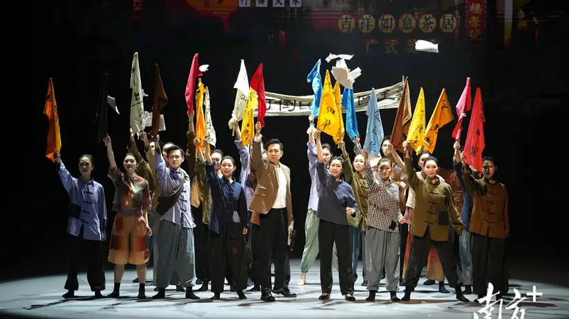 江门音乐剧《戴爱莲》复排展演连演两晚 市民演员共圆舞台梦