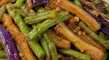 一口入魂的家常美味:豆角烧茄子,比肉还下饭的餐桌C位