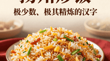 扬州炒饭制作技艺:国宴级别的非遗美食,每一粒米都有讲究