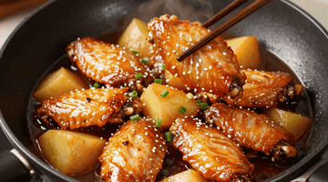 土豆鸡翅这样做,软糯入味比肉还香