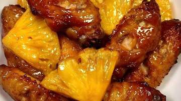 菠萝烤鸡翅:果香爆汁的神仙美味