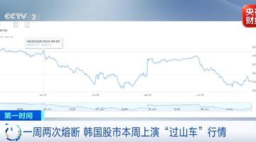 一周两次熔断!韩国股市:“外资卖、散户加杠杆接”