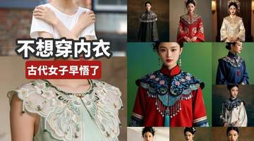云肩才是初代nobra神器家里一堆薄T恤，夏天直接套在身上好舒服不想在里面穿内衣又怕尴尬，穿外套衬衣又嫌热～直到我找到了云肩——古代女子的智慧，服 云肩为什么能遮① 刺绣/重工厚度 → 本身就是一层遮挡② 衣服上再套一层→ 不透肤③ 廓形撑开远离身体 → 不像T恤贴胸，自...