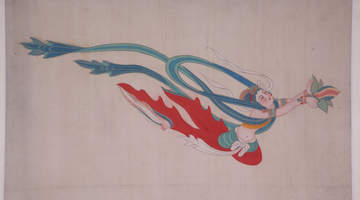 在画中读史史中观画,张大千敦煌壁画精品与古代造像首现宁波