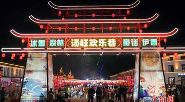来小兴安岭汤旺逛欢乐巷 夜食夜娱夜趣嗨玩全程
