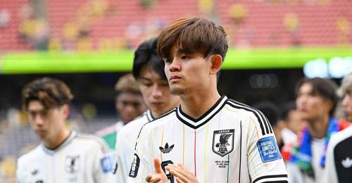 久保建英:比赛结束前仍相信能扳平 两届淘汰赛伤缺非常愧疚