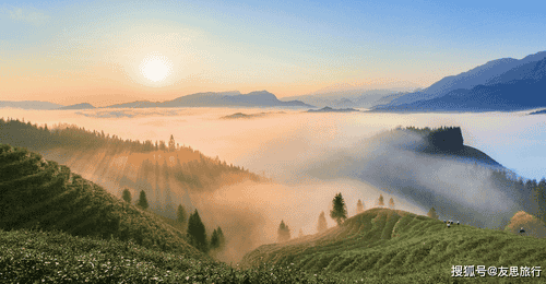 均温20℃看亚洲第一桌山,这座四川中西古镇,治好了我的三伏天