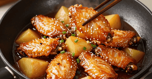 土豆鸡翅这样做,软糯入味比肉还香