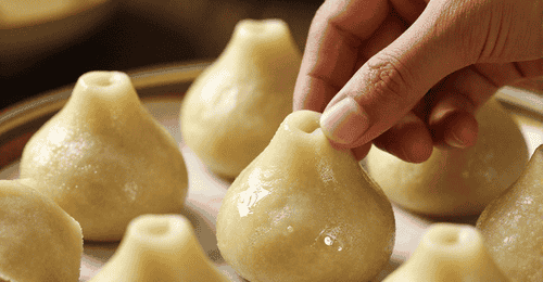 吕梁合楞子土豆丸子蘸醋的朴实美味