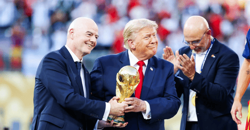 7月26日记者曝:因凡蒂诺卸任后瞄准联合国秘书长 眼下重心全在国际足联 要改章程连任到2034年掌沙特世界杯