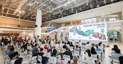 《墨蓝翠彩——吴谦作品展》在厦门市美术馆开展