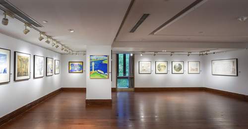 徐汇区政协书画联展开幕,画里有我们共同经历的时代