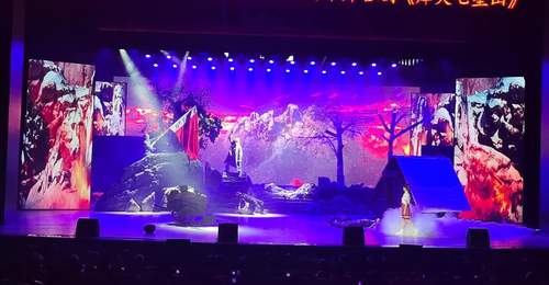 集贤:舞台剧《烽火七星山》复演