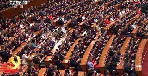 视频丨习近平等领导同志为全国优秀党务工作者代表颁奖