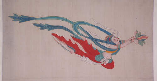 在画中读史史中观画,张大千敦煌壁画精品与古代造像首现宁波