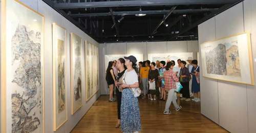 来看一场东方水墨美学盛宴!浦东金海文化艺术中心迎杨春中国画作品展