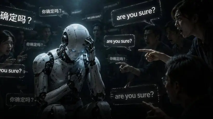一句「你确定吗」,大模型集体暴露「讨好型人格」?