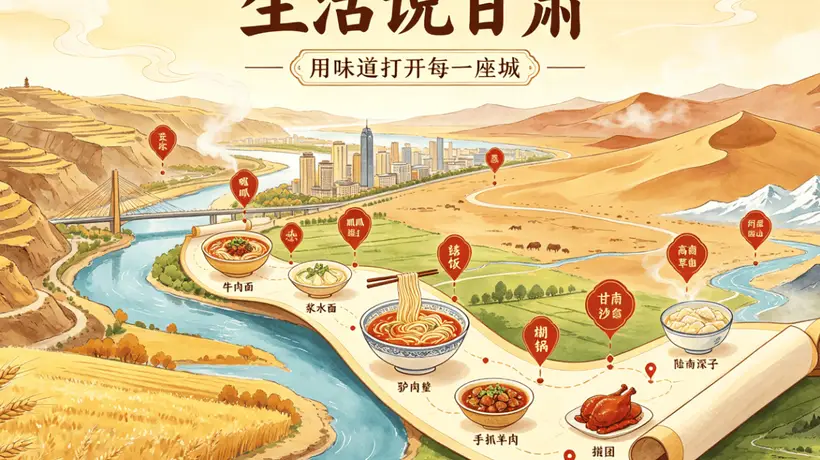 致每一位想真正了解甘肃的人:这是一封来自“生活说甘肃”的美食邀请信