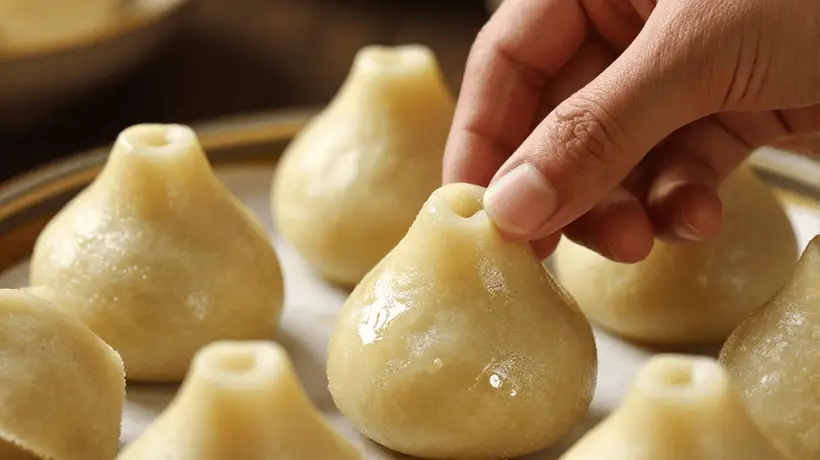 吕梁合楞子土豆丸子蘸醋的朴实美味