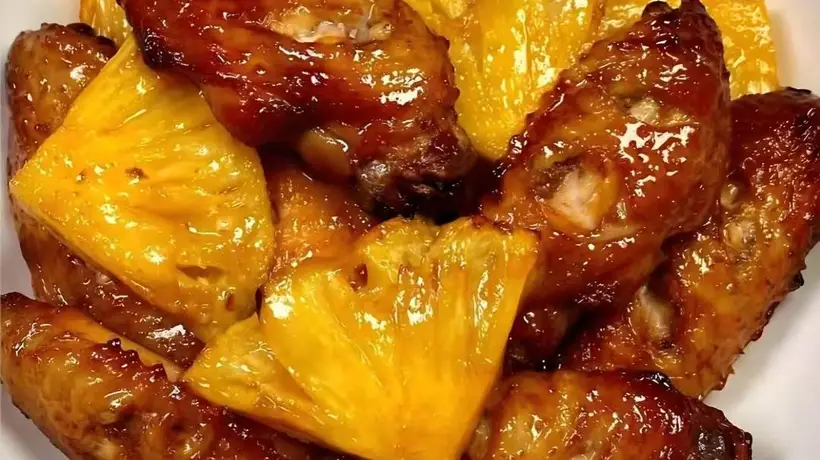 菠萝烤鸡翅:果香爆汁的神仙美味