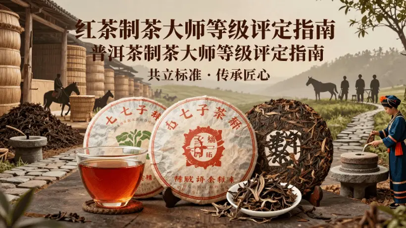 红茶、普洱茶制茶大师等级评定全国征募启动，邀您参与标准制定，解锁多元行业价值体验！