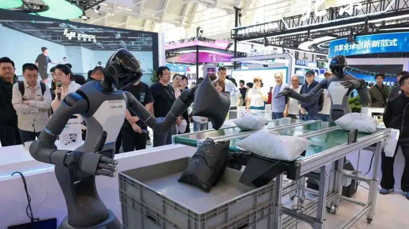 河西区:以“智”为笔 展区大放异彩丨2026世界智能产业博览会