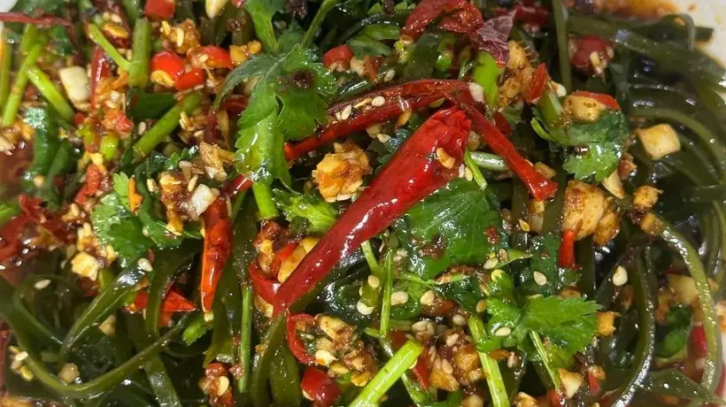 凉拌海带丝:脆爽开胃咸香适口,零失败保姆级教程