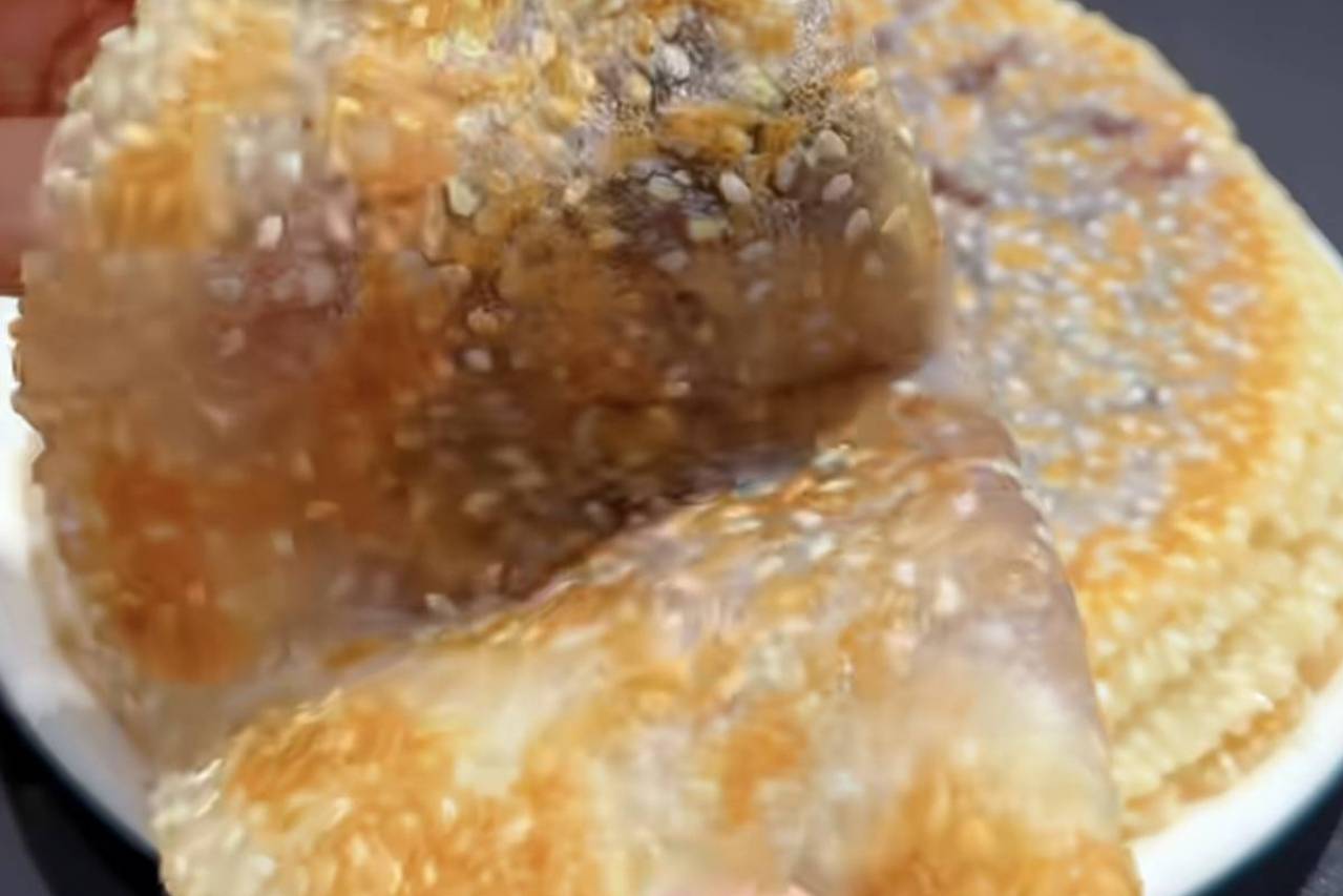 不用发面！快手芝麻糯米饼，香酥带芝麻香，待客也拿得出手