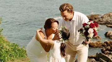 谢霆锋妹妹宣布秘密结婚一周年 公开婚纱照好甜蜜