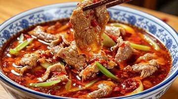 来参与这场家常水煮牛肉制作，掌握这两个秘诀，牛肉嫩滑入味，香辣开胃还能解锁两种吃法