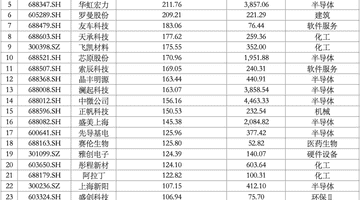 翻倍牛股中,上海“半导体军团”刷屏