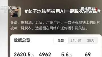看这里！央视曝光AI脱衣产业链 这些参与违法的行为正被彻查