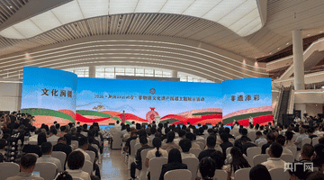 宁疆非遗亮相天山脚 市民围观尝鲜还能亲手玩