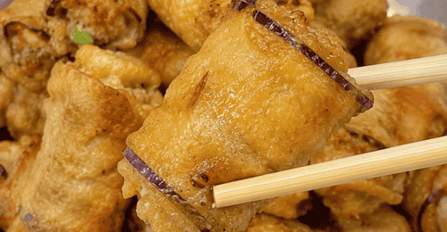外酥里嫩炸茄卷,一口爆汁的家常美味