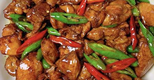 香辣爆炒鸡腿肉:一口入魂的神仙家常味