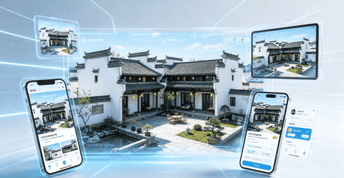 VR 云游徽韵民宿:全景技术赋能获客新路径