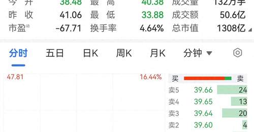 半导体硅片龙头,股价巨震