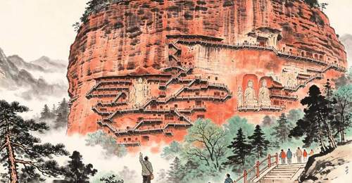 麦积山石窟为什么悬在半空?——栈道上的修行与艺术