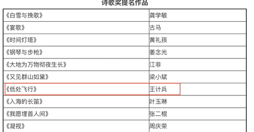 淘宝闪购城市骑士代言人王计兵 入围鲁迅文学奖