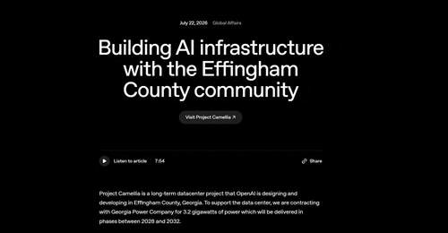 OpenAI将算力支出预测上调至7500亿美元，加速自建数据中心计划