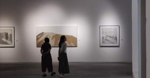 来广州画院看线条的对话 全国城市山水画探索展邀你参与创作现场的精彩互动