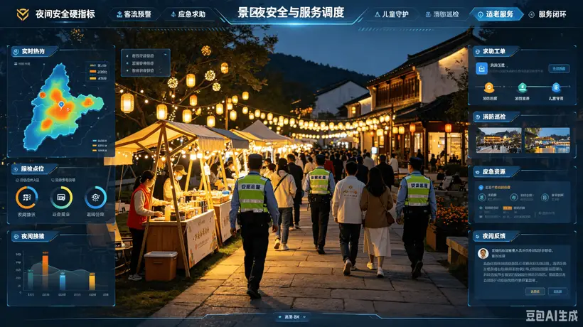 创 5A 评审新增夜间文旅硬指标,数字化市集补齐夜间业态分值