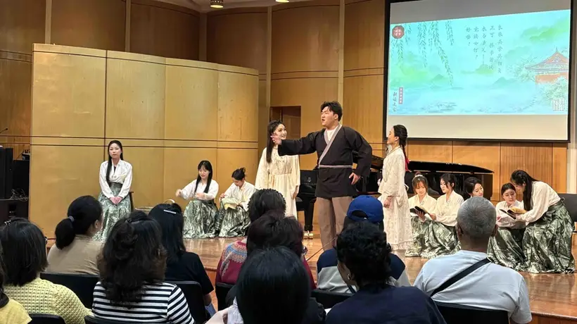 苏州话版《枫桥夜泊》你听过吗?上师大学生古诗文吟唱音乐会演绎千年汉语之美
