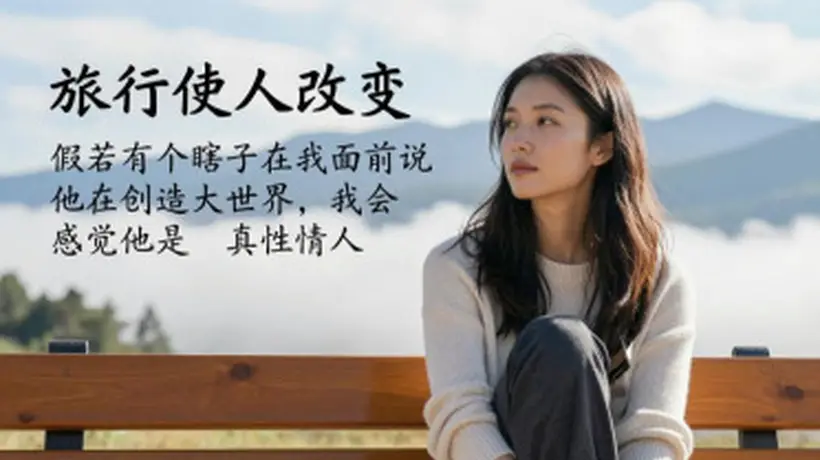 旅行后真能让人脱胎换骨?网友:瞎嚷嚷见了世界,不如实打实地过日子